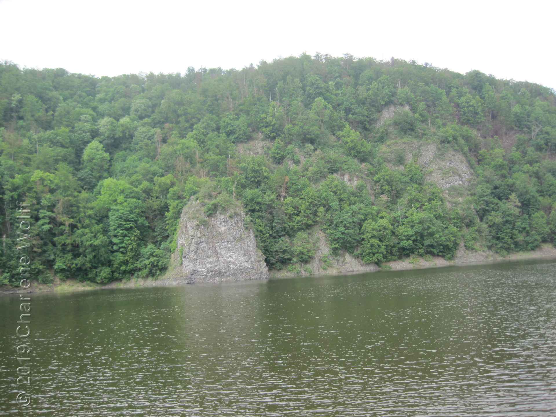 Heinrichstein vom Bleiloch aus